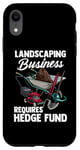iPhone XR Lawn Care Mowing Design For Landscaper - Requires Hedge Fund Case