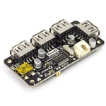 Zero4U - USB Hub 4-Port til Pi Zero (v1.3 og W)