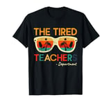 Retro Summer Break 2024 Last Day Of School Retired Teacher T-Shirt