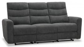 Hagagruppen - Chicago 3-sits Reclinersoffa Grått Tyg