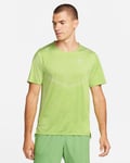 Nike Dri-FIT Rise 365 Men's Running Short Sleeve Gym Top Sz XXL Green CZ9184-333