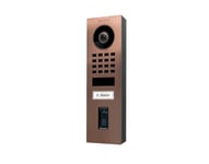Doorbird D1101FV  Video ringeklokke med fingeravtrykk sensor (Modell: På-vegg, Farge: Bronze-finish)