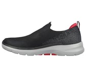 Skechers Men's Gowalk 6-Stretch Fit Slip-On Athletic Performance Walking Shoe, Black, 7 X-Wide