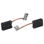 vhbw 2x balais charbon 6,3 x 16 x 22 mm compatible avec Flex LW1202, L 3906 C ponceuse excentrique, ponceuse, meuleuse d'angle
