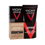 Vichy Homme Structure Force Soin global hydratant anti-âge et Hydra MAG C Gel douche Offert