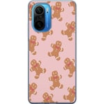 Xiaomi Poco F3 Transparent Mobilskal Pepparkaksgubbe