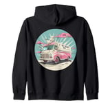 Summer Ice Cream with this funny Truck Costume Zip Hoodie