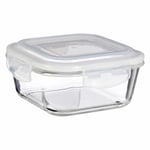 Freska 800ml Borosilicate Glass Lunch Box Food Container Airtight Plastic Lid
