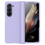 SKALO Samsung Z Fold5 Skin-touch Fold Skal - Lila