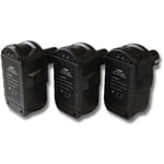 3x Batteries compatible avec Ryobi one+ 18 Volt Cordless Tools, OPS-1820, ORS-1801 outil électrique (4000mAh Li-ion 18 v) - Vhbw