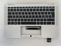 HP EliteBook x360 1030 G7 M16979-DH1 Danish Finnish Keyboard Palmrest Genuine