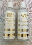 James Read Gradual Tan Sleep Mask Tan Body 100ml x2 (200ml Total) Brand New