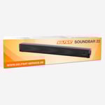 Soundbar 30 watt (12V) med HDMI ARC för husvagn och husbil Kraftfullt ljud på resan