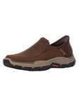 SkechersSlip-ins Leather Trainers - Brown