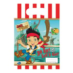Jake And The Never Land Pirates Yo Ho Let�'s Go! Party Bags (Pack of 6) SG30695