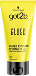 Schwarzkopf got2b Glued Spiking Glue Hair Gel Water Resistant Strong Hold for Up