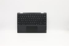 Lenovo Chromebook 300e 2nd Keyboard Palmrest Top Cover Black 5CB0X55515
