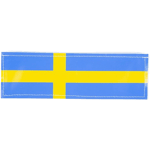 Julius-K9 Velcro Labels Swedish Flag 2-pack Nr 0-3