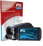 atFoliX 3x Screen Protector for Canon Legria (Vixia) HF R306 clear