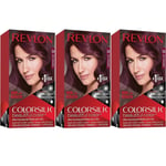 Revlon Colorsilk Beautiful Color 34 Deep Burgundy x 3