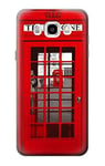 Innovedesire Classic British Red Telephone Box Case Cover For Samsung Galaxy J5 (2016)