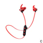 Xt22 Wireless Bluetooth Headphone 5.0 Support Tf Card Sport C Red
