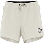 Norrøna Senja Flex1 4'' Shorts W´s Oatmeal