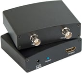 Signalkonverter fra HD-SDI til HDMI, BNC, med SDI Loop Out-funktion, s