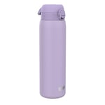 ION8 Gourde Isotherme 1 Litre, 920 ml, Anti-Fuite, Facile à Ouvrir, Verrouillage Sécurisé, Lavable au Lave-Vaisselle, Acier Inoxydable, Isolation Sous Vide, Idéale pour le Sport et le Yoga, Violet