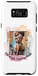 Galaxy S8+ Urban Goddess: Graffiti Wall Beauty, I'm Mad, you're Mad Case