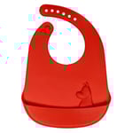 Mumin Silikon Haklapp Lingonberry Red Rätt Start