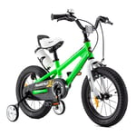 RoyalBaby Vélo Enfants Garçon Fille Freestyle BMX Vélo Bicyclette Vélo Enfant 16 Pouces Vert