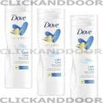 3 X Dove Body Love Light Care Body Lotion For All Skin Types 400ml