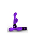 Vibromasseur Rabbit Nambi pourpre 2 moteurs 7 vitesses clitoris stimulateur