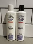 Nioxin System 5 Shampoo 300ml  & Conditioner 300ml