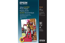 Epson Value - fotopapir - skinnende - 20 ark - A4 - 183 g/m²