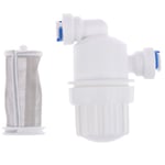 1pcs 1/4" Garden Water Filter Quick Access Micro-filter Pu One Size