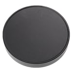 vhbw Bouchon d'objectif 80 mm compatible avec O.D. Matte Box Step Up Ring 80mm appareil photo - flanelle / aluminium (anodisé), noir-mat
