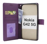 New Standcase Wallet Nokia G42 5G (Lila)