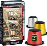 Barista Italiano | 100 Nespresso Compatible Coffee Capsules | Italian Espresso |
