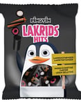Pingvin Lakrids Hits - Blandede Lakrisstenger 130 gram