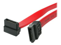 StarTech.com Cable Serial ATA SATA vers SATA a angle droit 91 cm - Câble SATA - Serial ATA 150/300/600 - SATA (R) pour SATA (R) - 91.4 cm - connecteur à angle droit - rouge - pour P/N:...