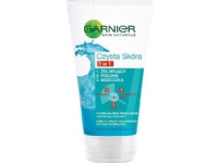 GARNIER Clean Skin 3in1 zel scrub mask 150ml