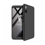 Samsung A70 360° 3in1 FullCover Skal inkl. Härdat Glas Svart