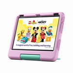 Amazon Fire HD 10 Kids tablet | ages 3–7, 10.1" brilliant screen, parental controls, 2-year worry-free guarantee, 2023 release, 32 GB, Pink