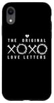 Coque pour iPhone XR Les lettres d'amour originales XOXO Christian He Is Risen Faith