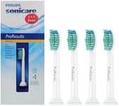 Philips HX6014 ProResults C1 Replacement Toothbrush Head 4 Traditional Packaging