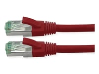 Roline Rm S/Ftp (Pimf) Patch Cord Cat.6A, Czerwony, 7 M