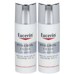 Eucerin® HYALURON-FILLER + 3x EFFECT Soin de Jour Peau Normale à Mixte SPF 15 2x50 ml crème pour la peau