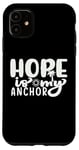 iPhone 11 hope is my anchor Beach Retro Tropical Summer Case